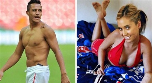Sanchez, Arsenal, Chile, gái, chân dài, siêu mẫu, bóng đá