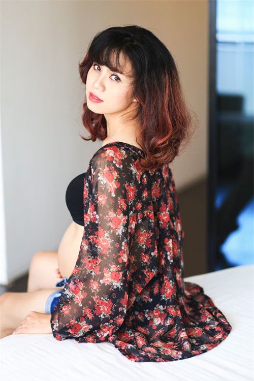 Bộ ảnh bầu đẹp đến ghen tỵ của mẹ 9x Hà thành - 10