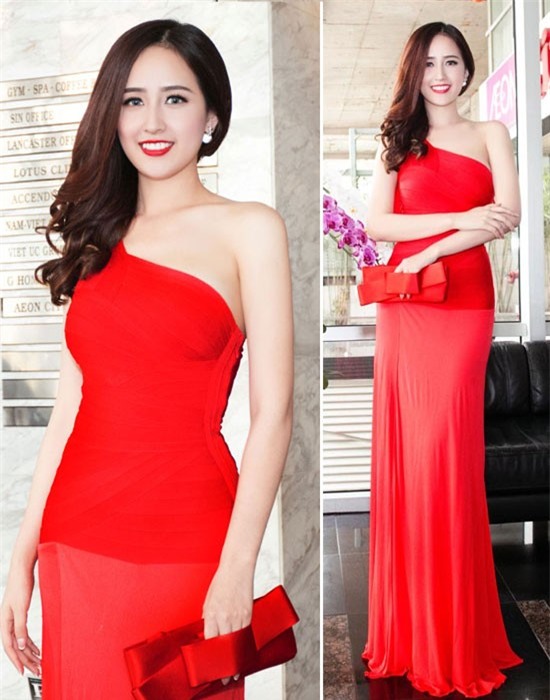 Gam đỏ nóng bỏng thống trị mỹ nhân Việt ngày thu