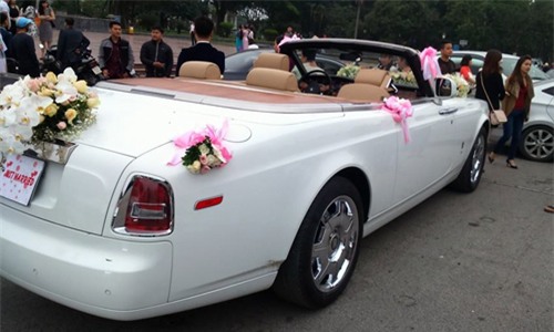 siêu xe, đón dâu, đám cưới, Nam Định