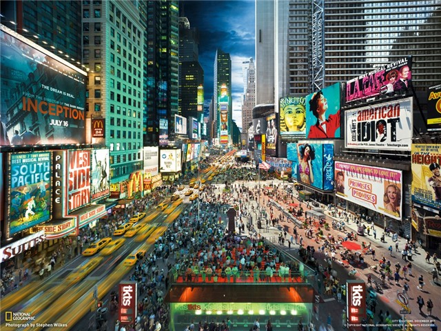 New York, Mỹ: Siêu thành phố sôi động này có đủ mọi thứ một du khách cần, từ những tòa cao ốc chọc trời tới những hàng cây xanh mướt của công viên trung tâm, từ các con phố mua sắm hạng sang tới các bảo tàng hấp dẫn.
