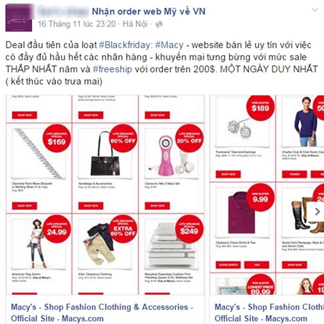 hàng Mỹ, ngày thứ 6, khuyến mãi, đặt hàng, black friday. hàng-Mỹ, ngày-thứ-6, khuyến-mãi, đặt-hàng, black-friday