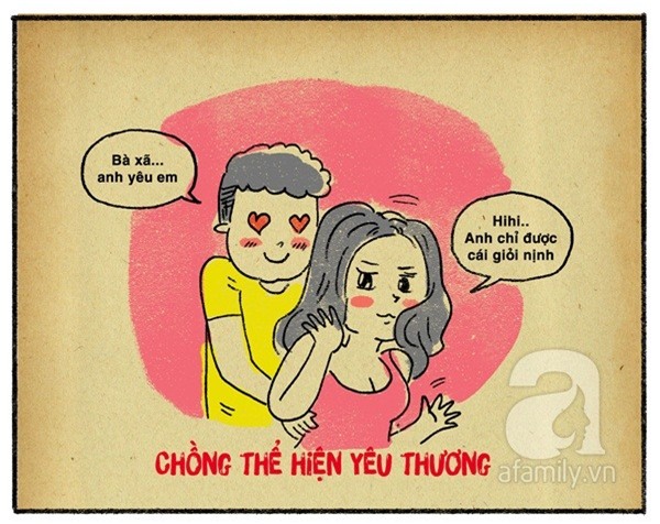 Là vợ chỉ cần thế thôi