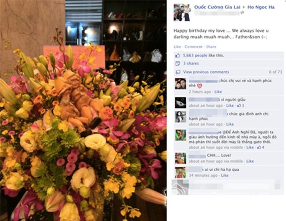 Vì sao Cường Đô la không mừng sinh nhật Hồ Ngọc Hà năm nay 3