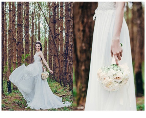 Diễm Hương khoe ảnh cưới lãng mạn với ông xã 8X - 9