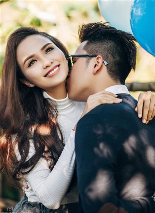 Diễm Hương khoe ảnh cưới lãng mạn với ông xã 8X - 1