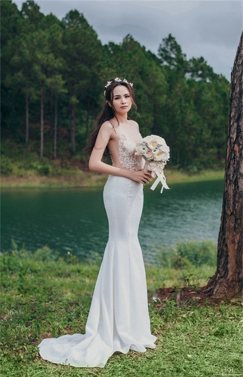 Diễm Hương khoe ảnh cưới lãng mạn với ông xã 8X - 15