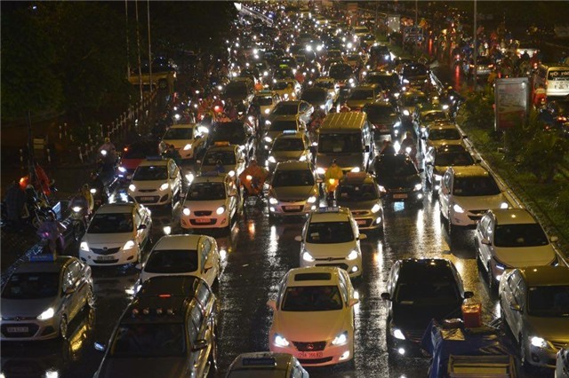 Hà Nội, mưa, tắc đường