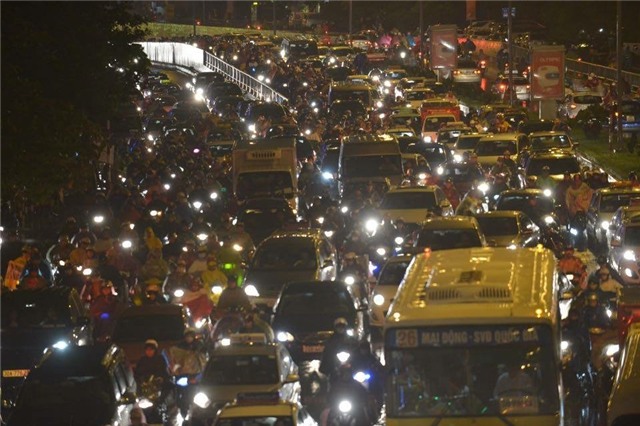 Hà Nội, mưa, tắc đường