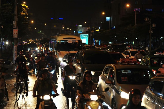 Hà Nội, mưa, tắc đường