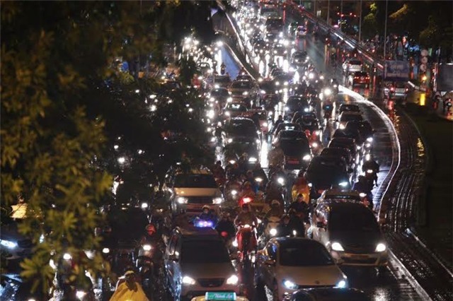 Hà Nội, mưa, tắc đường