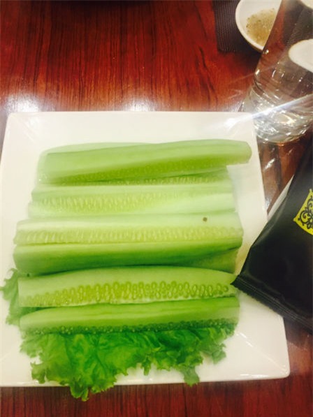 chặt chém, thực đơn