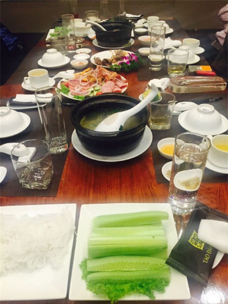 chặt chém, thực đơn