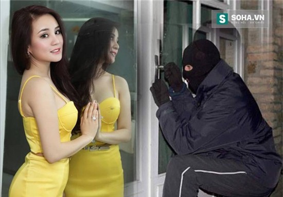 Vy Oanh chỉ biết nín thở chờ trộm bỏ về.