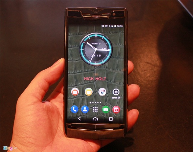 Điện thoại Vertu chạy Android giá 470 triệu đồng ở VN