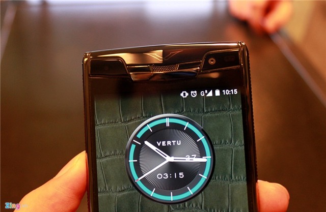 Điện thoại Vertu chạy Android giá 470 triệu đồng ở VN