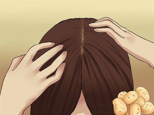 6. Giảm rụng tóc: Trộn đều nước ép khoai tây với nước ép lô hội, mát xa da đầu trong vòng 15 phút. Bạn để tóc khô tự nhiên trong vòng 2 tiếng và xả lại với dầu gội. Nên làm cách này đều đặn mỗi tuần cho tới khi có kết quả tốt nhất.