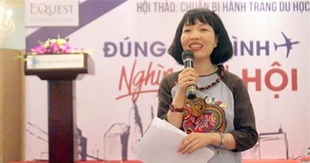 Chị Phan Hồ Điệp, mẹ thần đồng Đỗ Nhật Nam chia sẻ lý do Đỗ Nhật Nam quyết định đi du học.