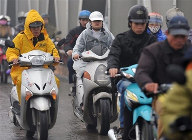 Không khí lạnh tràn về gây mưa (Ảnh minh hoạ)