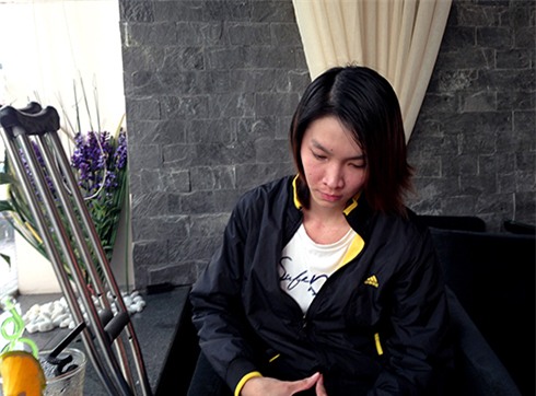 Nữ võ sĩ Taekwondo Hoàng Hà Giang