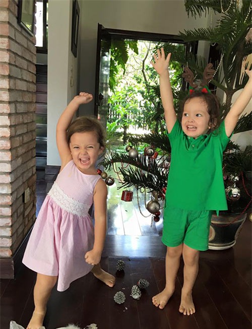 2 con của Hồng Nhung ngày càng đáng yêu - 6