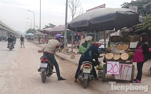 Phố hoa quả giá rẻ bán rong ở Hà Nội - ảnh 10