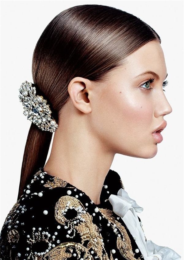 kiểu tóc dự tiệc