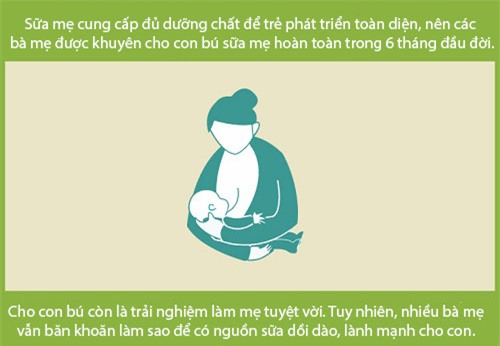 6 chiêu đơn giản giúp mẹ không lo thiếu sữa - 2