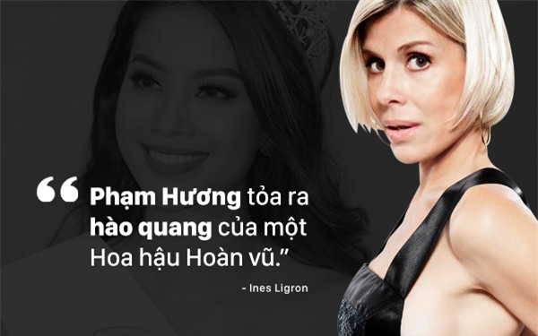 Phỏng vấn "Bà trùm Hoa hậu" Ines Ligron: "Phạm Hương tỏa ra hào quang của một Hoa hậu Hoàn vũ" - Ảnh 4.
