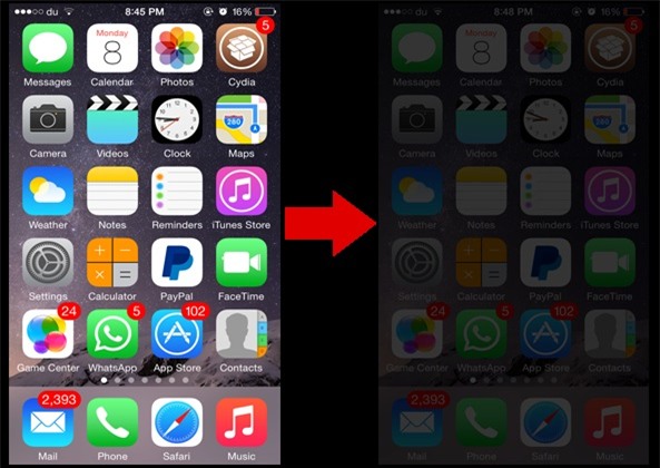 iPhone, thủ thuật, màn hình, sử dụng, dễ đọc, ban đêm