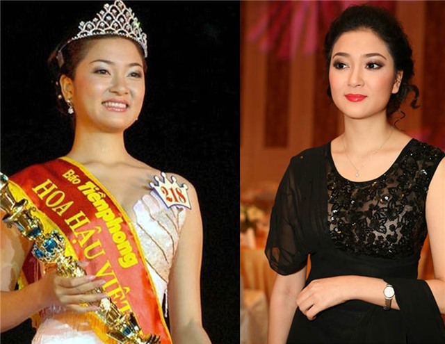 Ngắm nhan sắc 14 hoa hậu Việt Nam khi đăng quang và hiện tại - 10