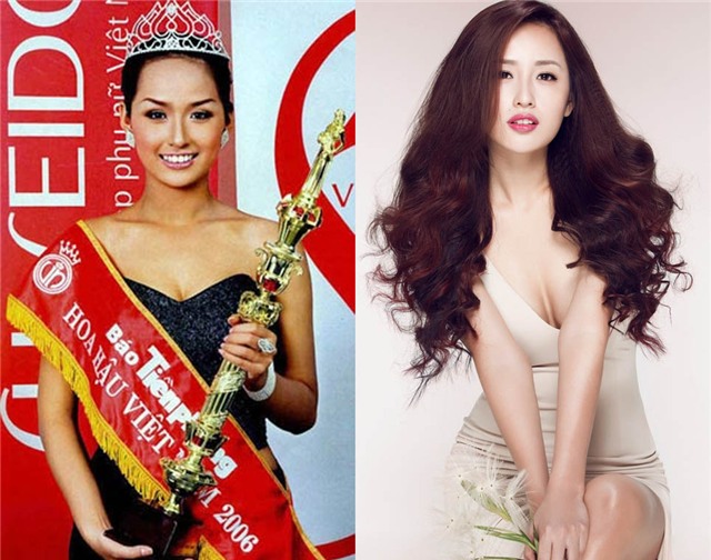 Ngắm nhan sắc 14 hoa hậu Việt Nam khi đăng quang và hiện tại - 11