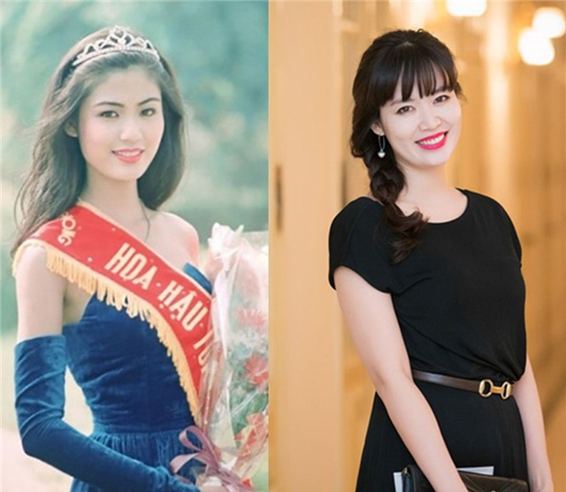 Ngắm nhan sắc 14 hoa hậu Việt Nam khi đăng quang và hiện tại - 4