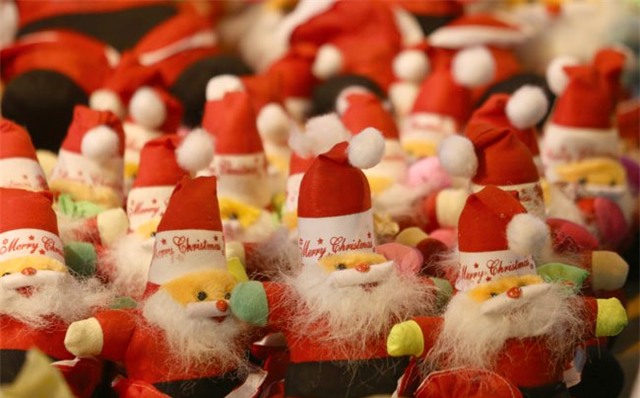 cay thong mini dat khach mua noel hinh anh 10