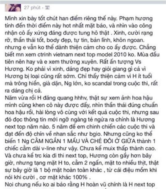 Bị nghi phẫu thuật thẩm mỹ, dân mạng đồng lòng bảo vệ Phạm Hương - Ảnh 2.