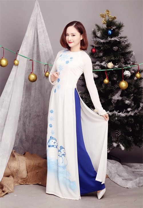 rao ruc ngam my nhan viet mua giang sinh hinh anh 4