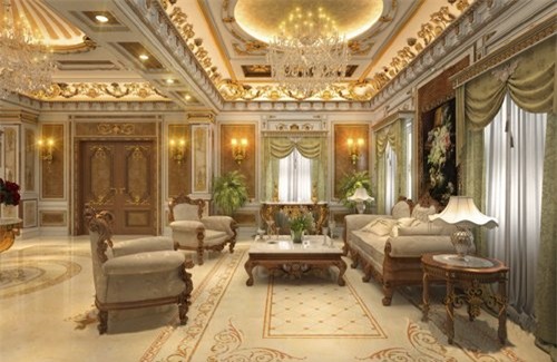 Lâu đài, gà vàng