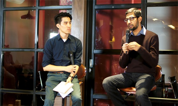 CEO Google hứa quay lại VN, Tổng giám đốc Sundar Pichai, CEO Google, Sundar Pichai đến VN, CEO Google gặp Nguyễn Hà Đông