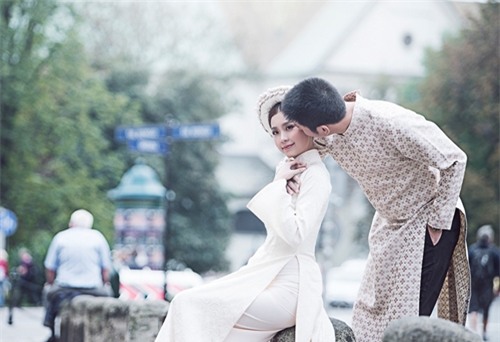 anh cuoi lang man nhu co tich cua diem trang o chau au - 11