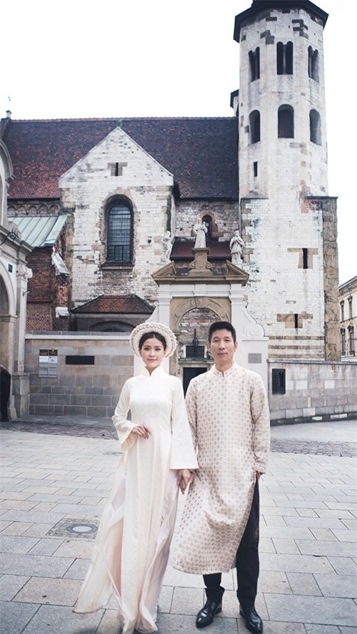 anh cuoi lang man nhu co tich cua diem trang o chau au - 7