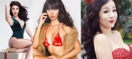 Mỹ nhân Việt đua nhau hở bạo đón Giáng sinh