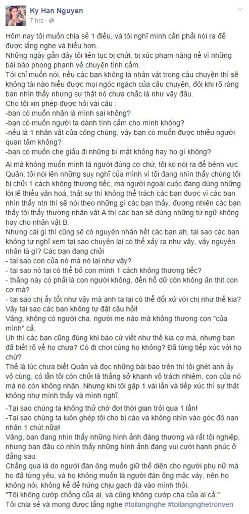 Kỳ Hân: "Tôi không ngại bị chỉ trích khi bảo vệ Mạc Hồng Quân" - Ảnh 2.