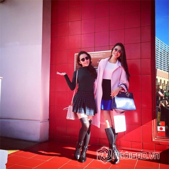 Phạm Hương khoe style cực chất tại trời Tây 11