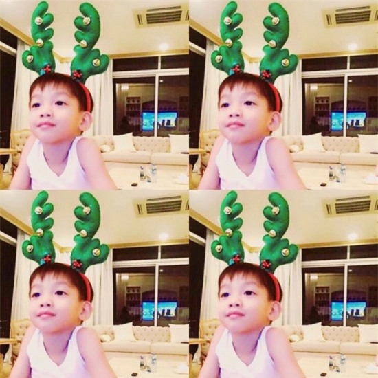 nhóc tỳ sao việt đón giáng sinh (26)