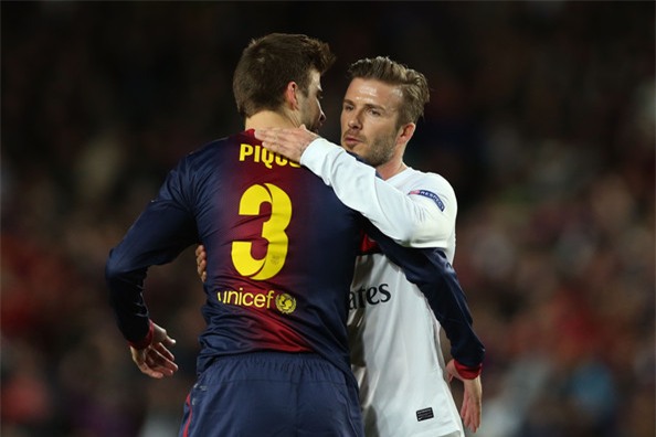 Pique sẽ khoác áo đội bóng do Beckham làm ông chủ? - Ảnh 1.