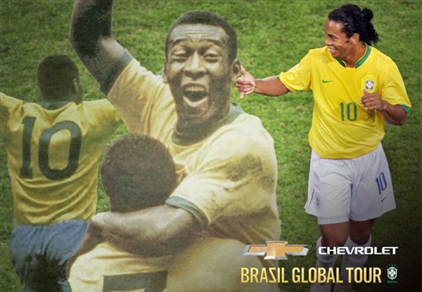 Ronaldinho là số 10 xuất sắc nhất lịch sử bóng đá Brazil - Ảnh 2.