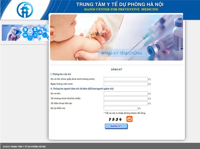 vắc xin dịch vụ, tiêm chủng dịch vụ, vắc xin Pentaxim, chen lấn tiêm chủng, đăng ký tiêm trực tuyến