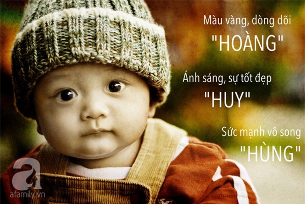 Đặt tên bé trai