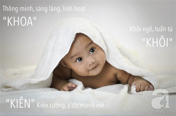 Đặt tên bé trai