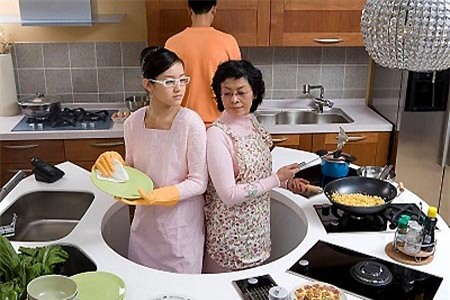 mẹ chồng nàng dâu